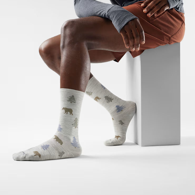 Smartwool - Everyday Through the Trees Crew Socks - Ash