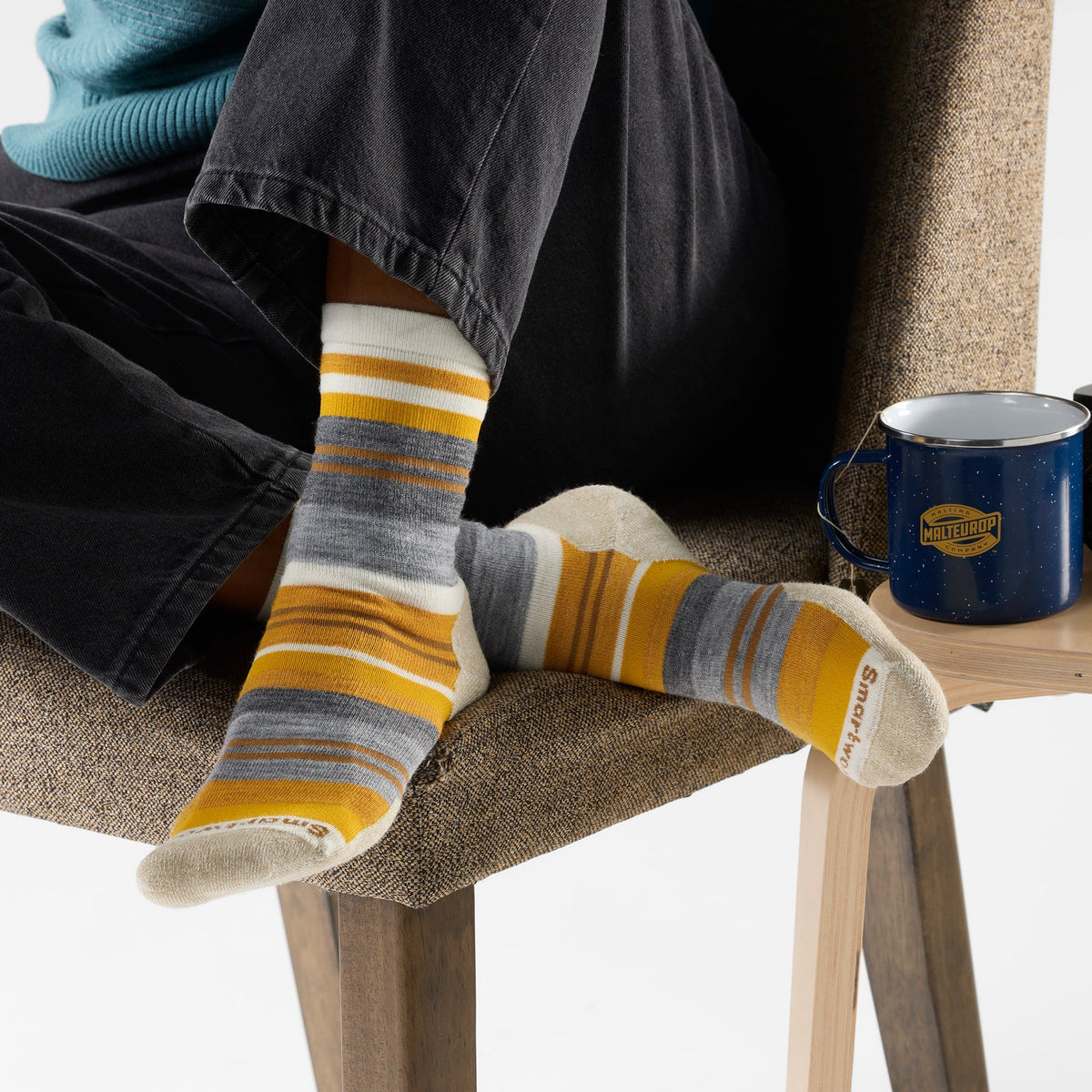 Smartwool - Women's Everyday Saturnsphere Crew Socks - Natural