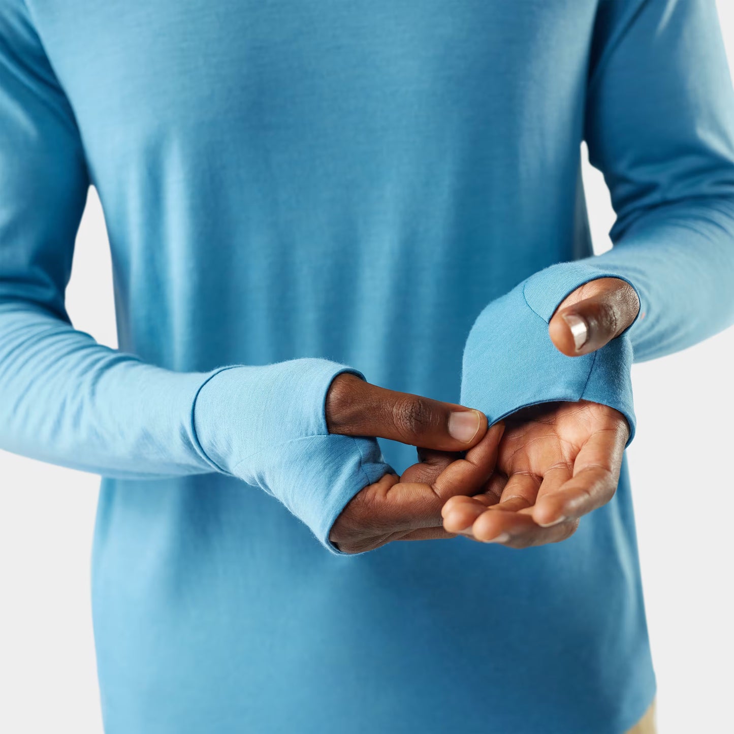 Smartwool - Men's Merino Sun Hoodie - Mineral Blue