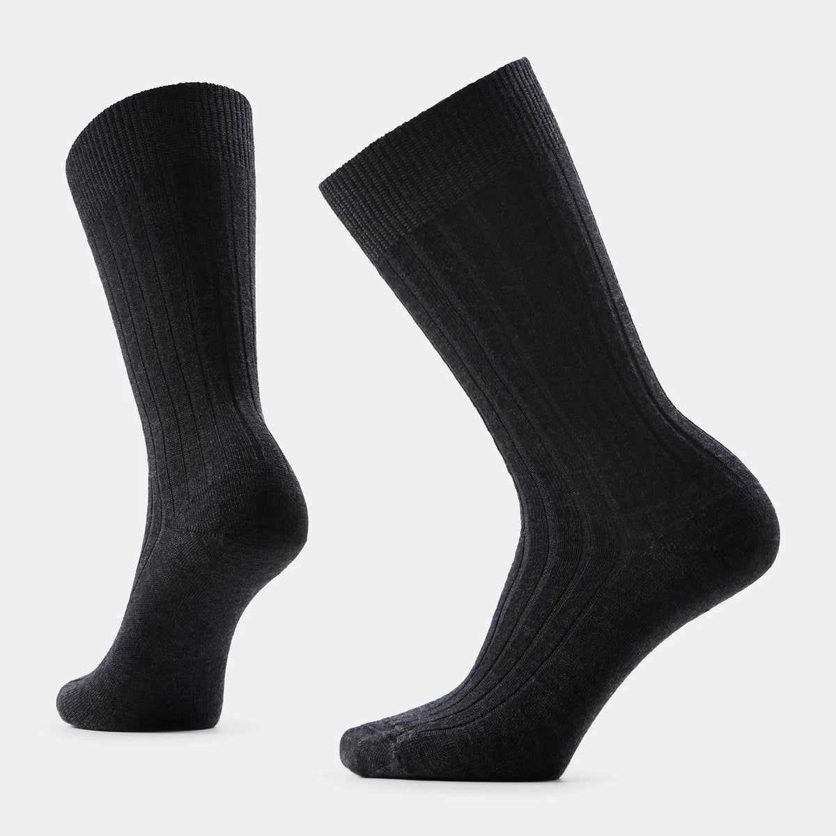 Smartwool - Women's Everyday Slouchy Rib Tall Crew Socks - Charcoal