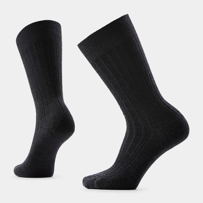 Smartwool - Women's Everyday Slouchy Rib Tall Crew Socks - Charcoal
