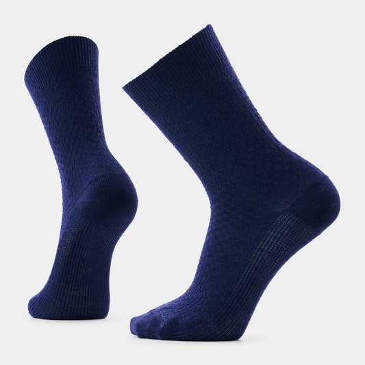 Smartwool - Everyday Basketweave Crew Socks - Deep Navy