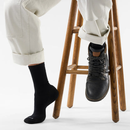 Smartwool - Everyday Solid Rib Crew Socks - Black