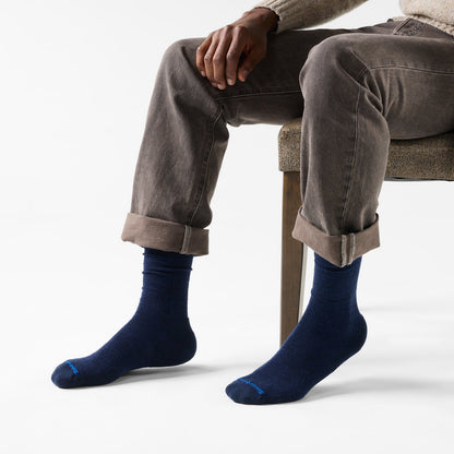 Smartwool - Everyday Solid Rib Crew - Navy