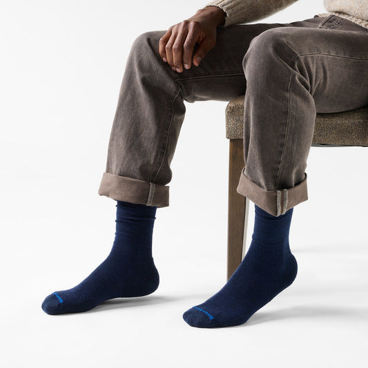 Smartwool - Everyday Solid Rib Crew - Navy