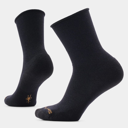 Smartwool - Women's Everyday Roll Top Crew Socks - Black