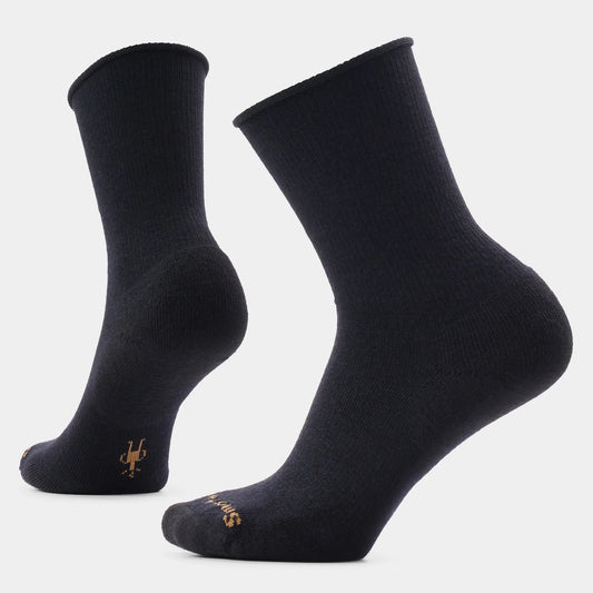 Smartwool - Women's Everyday Roll Top Crew Socks - Black