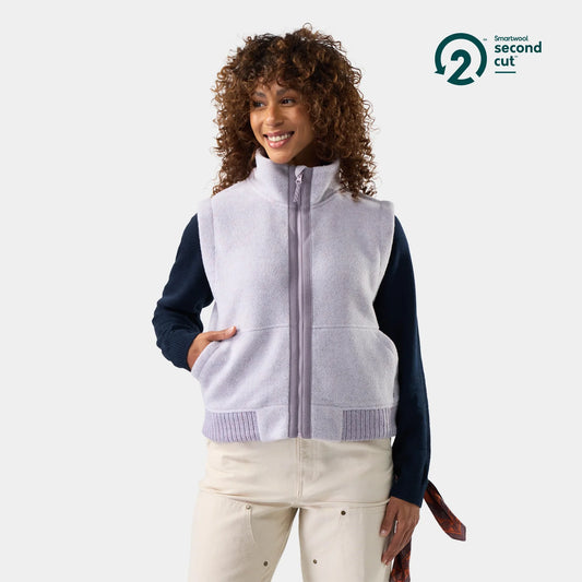 Smartwool - Second Cut Fleece Vest - Icy Lavender Sky
