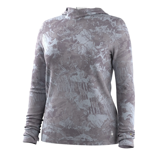 Smartwool - Women's Merino Sun Hoodie - Purple Storm Mountain