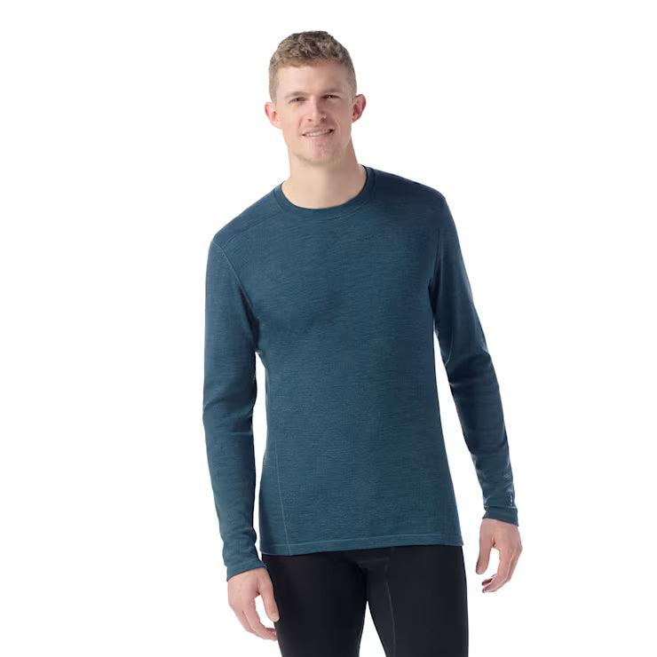 Smartwool - Classic Thermal Merino Base Layer Crew - Men's - Twilight Blue Heather