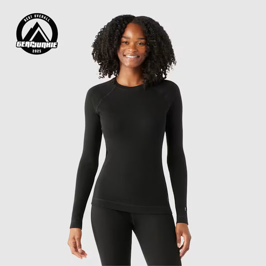 Smartwool - Classic Thermal Merino Base Layer Crew - Women's - Black