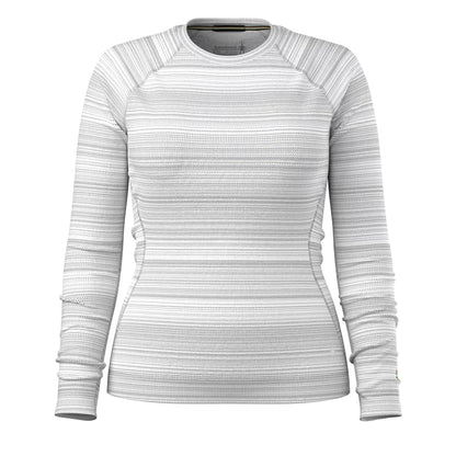 Smartwool - Classic Thermal Merino Base Layer Crew - Women's - Light Gray Color Shift