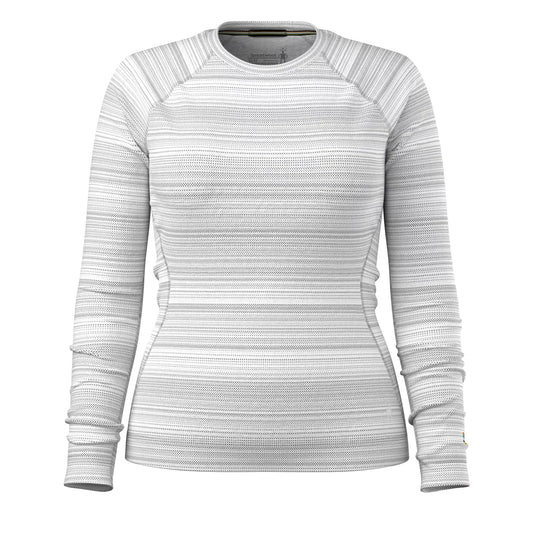 Smartwool - Classic Thermal Merino Base Layer Crew - Women's - Light Gray Color Shift