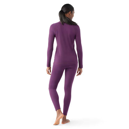 Smartwool - Classic Thermal Merino Base Layer 1/4 Zip - Women's - Purple Iris Heather