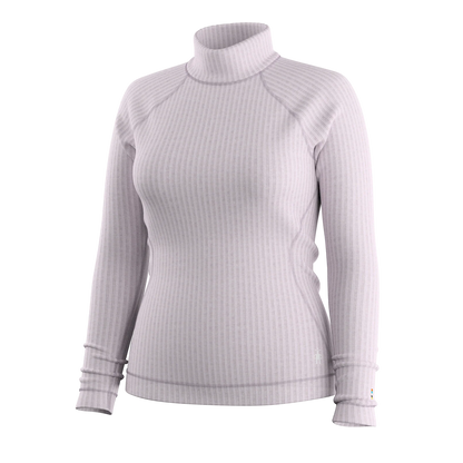 Smartwool - Thermal Merino Rib Turtleneck - Women's - Icy Lavender Heather