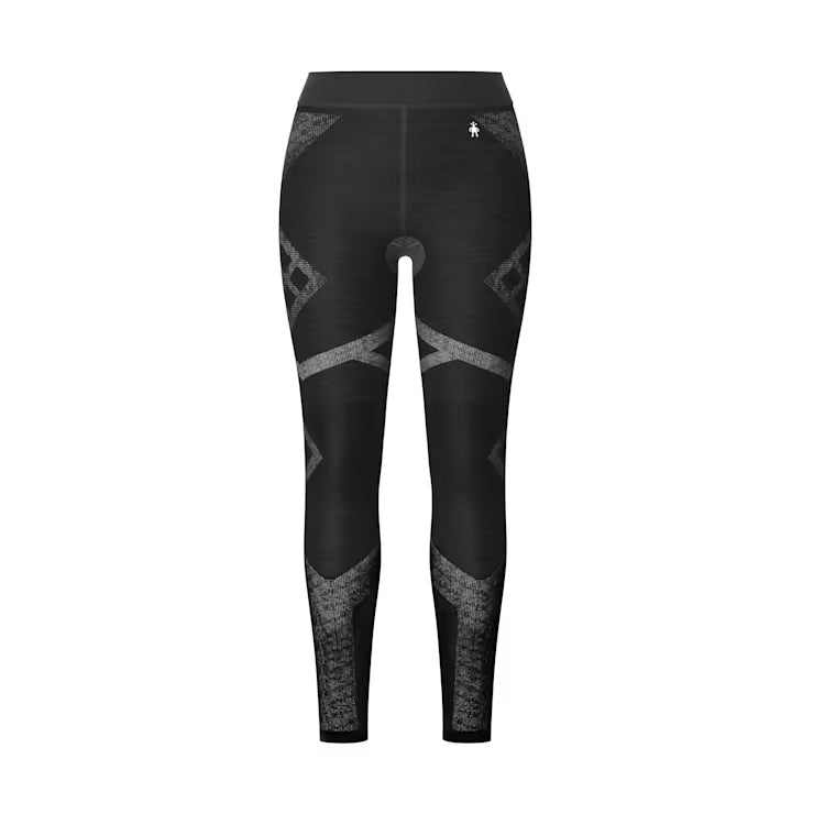 Smartwool - Intraknit Thermal Merino Base Layer Bottom - Women's - Black-White