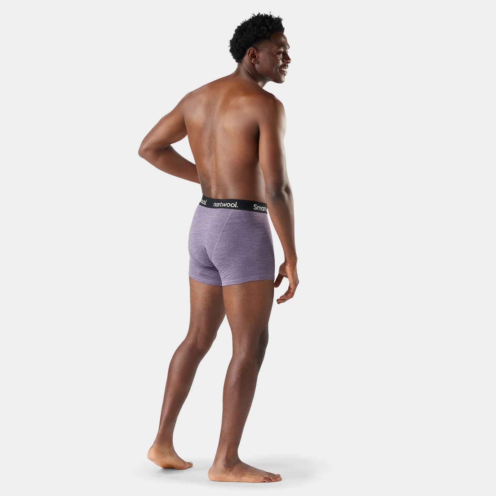 Smartwool - Active Boxer Brief Boxed - Men's - Purple Storm Heather