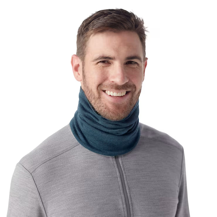 Smartwool - Thermal Merino Reversible Neck Gaiter - Twilight Blue Heather