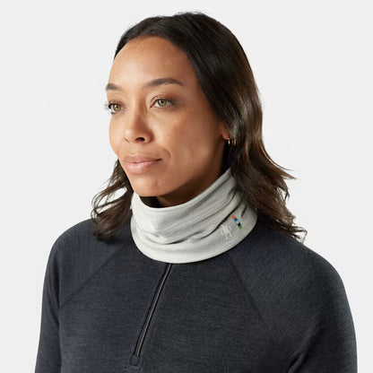 Smartwool - Thermal Merino Reversible Neck Gaiter - Light Gray Color Shift