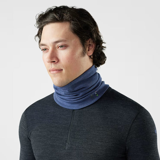 Smartwool - Thermal Merino Reversible Neck Gaiter - Nightfall Blue-Mink