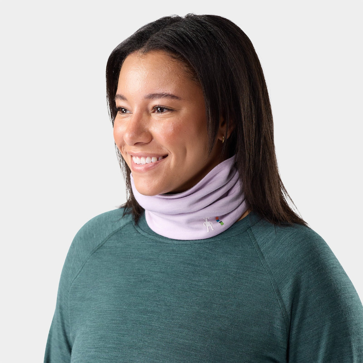 Smartwool - Thermal Merino Reversible Neck Gaiter - Icy Lavender Sky