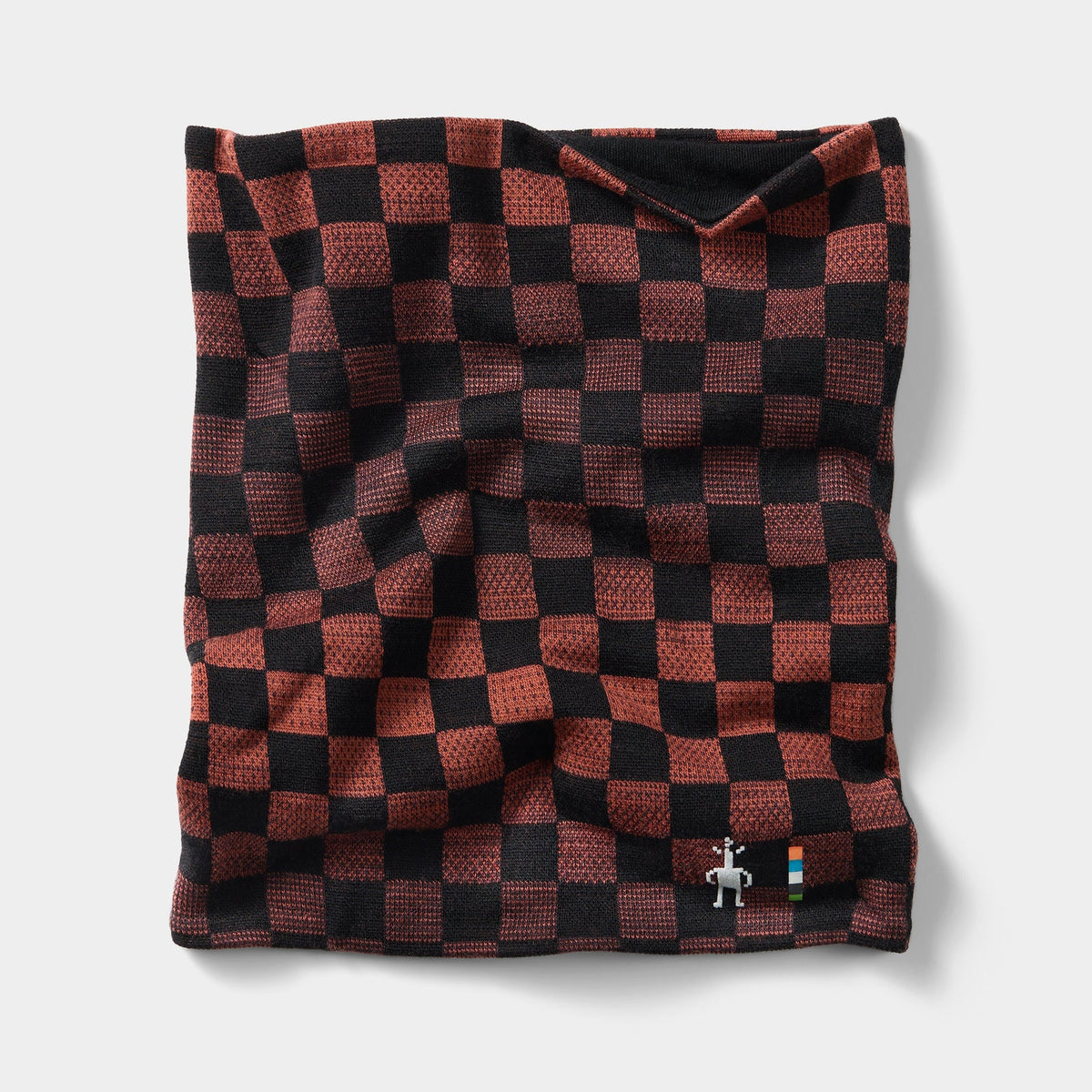 Smartwool - Thermal Merino Reversible Neck Gaiter - Burnt Sienna Check