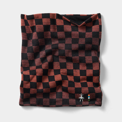 Smartwool - Thermal Merino Reversible Neck Gaiter - Burnt Sienna Check
