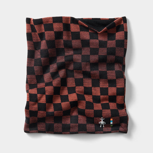 Smartwool - Thermal Merino Reversible Neck Gaiter - Burnt Sienna Check