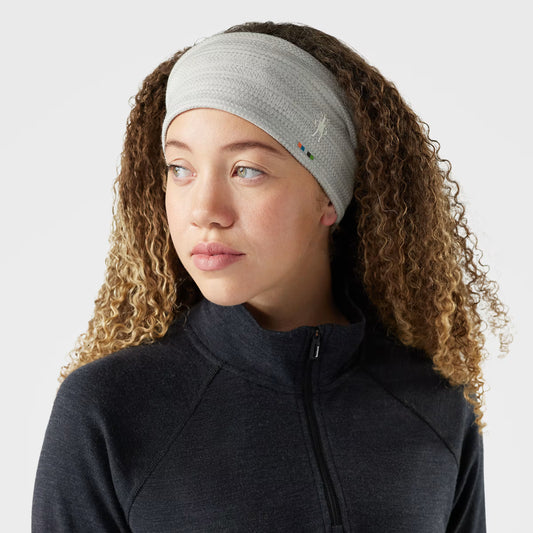 Smartwool - Thermal Merino Reversible Headband - Light Gray Color Shift