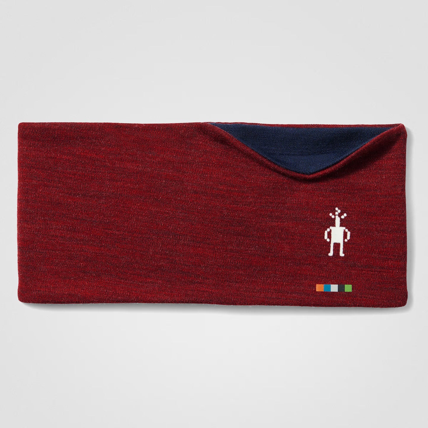 Smartwool - Thermal Merino Reversible Headband - Deep Navy-Currant Heather