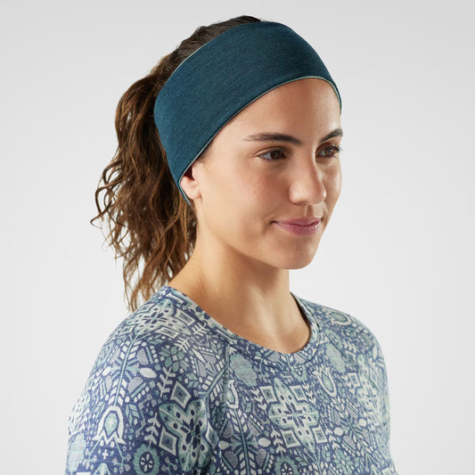 Smartwool - Thermal Merino Reversible Headband - Arctic Green-Twilight Blue
