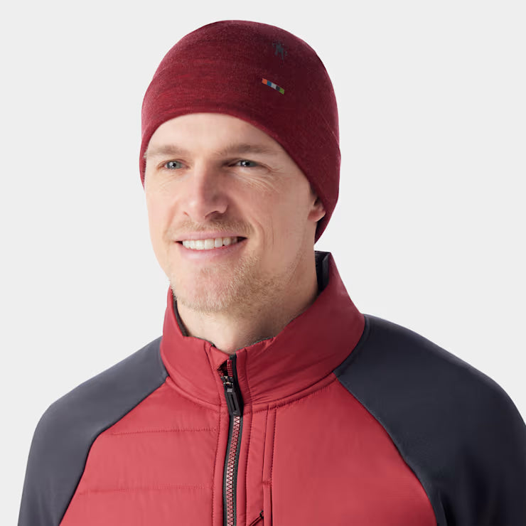 Smartwool - Thermal Merino Reversible Cuffed Beanie - Currant Heather