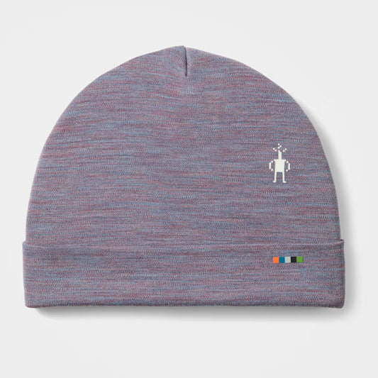 Smartwool - Thermal Merino Reversible Cuffed Beanie - Chalk Violet Heather-Chalk Violet Heather