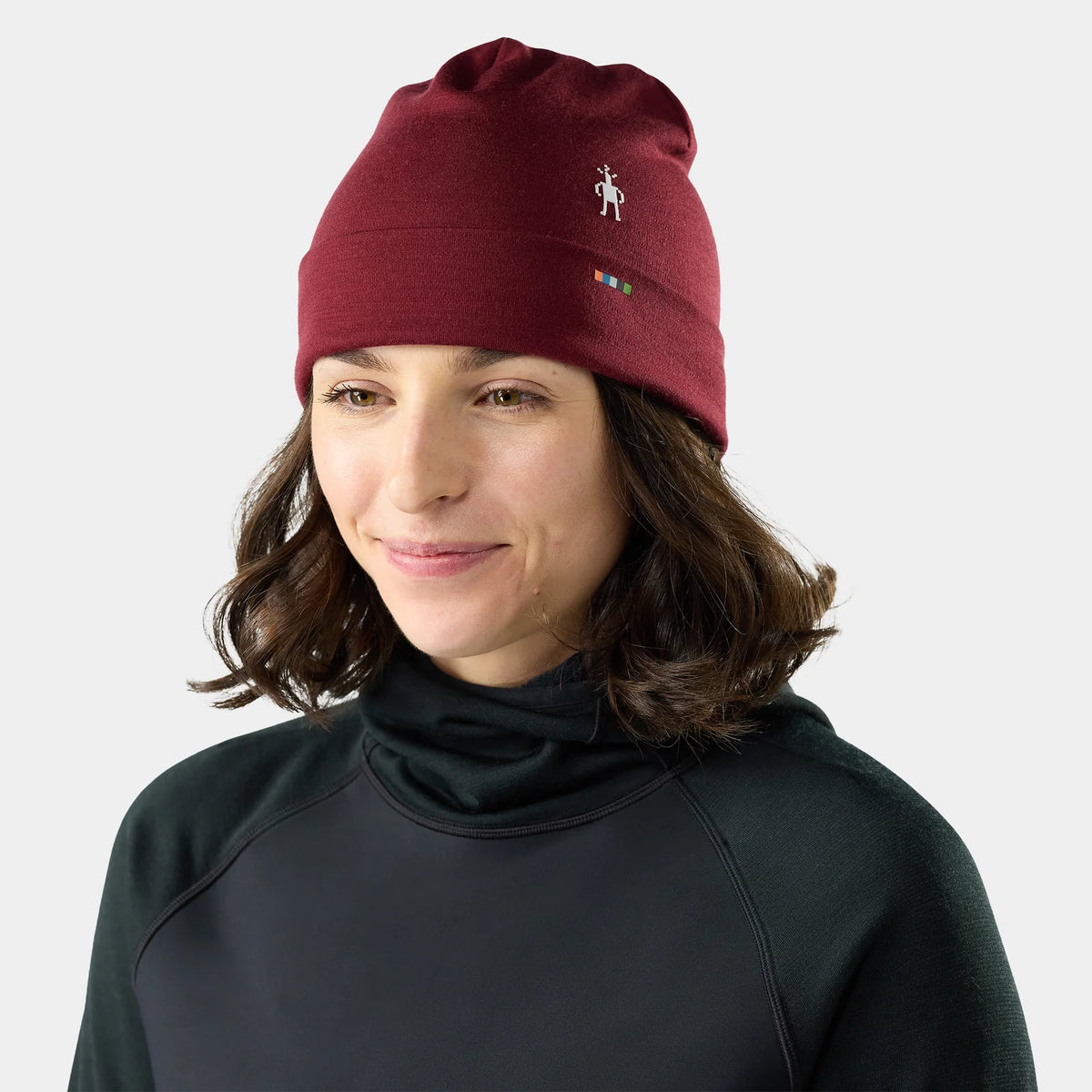 Smartwool - Thermal Merino Reversible Cuffed Beanie - Cherry Lacquer