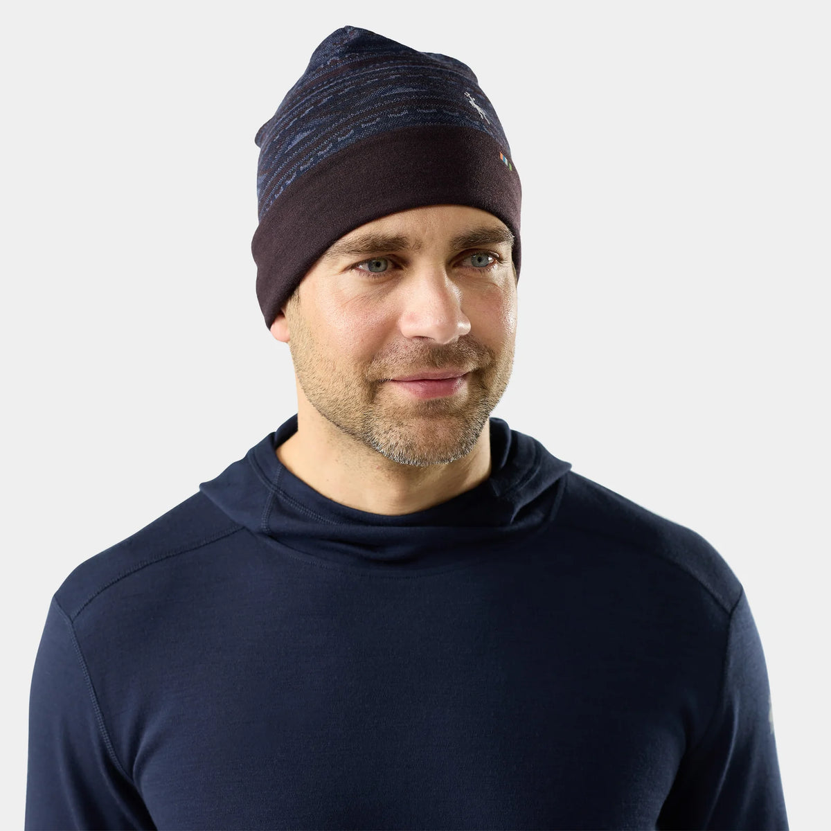 Smartwool - Thermal Merino Reversible Cuffed Beanie - Nightfall Summit Soul