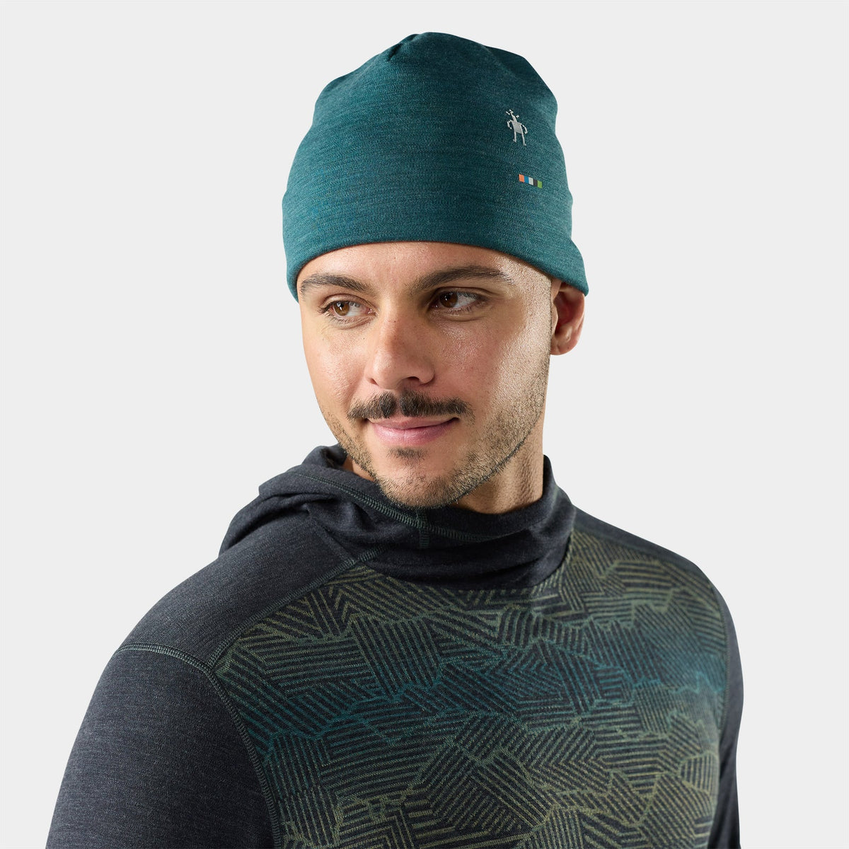 Smartwool - Thermal Merino Reversible Cuffed Beanie - Dark Teal Heather