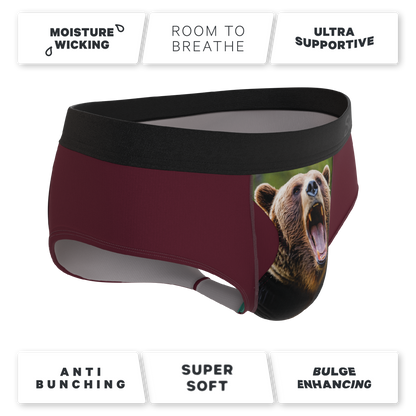The Scare Bear | Grizzly Bear Ball Hammock® Pouch Underwear Briefs