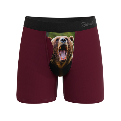 The Scare Bear | Grizzly Bear Ball Hammock® Magnum Big Pouch Underwear