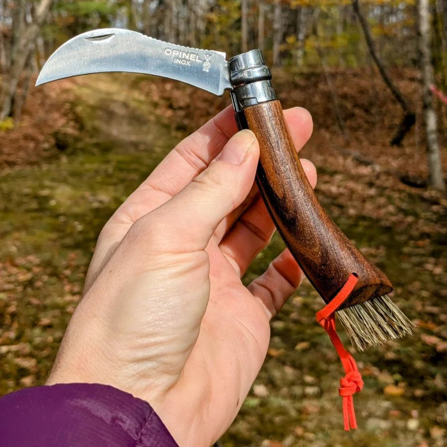 Opinel - No.08 Mushroom Knife w/Brush