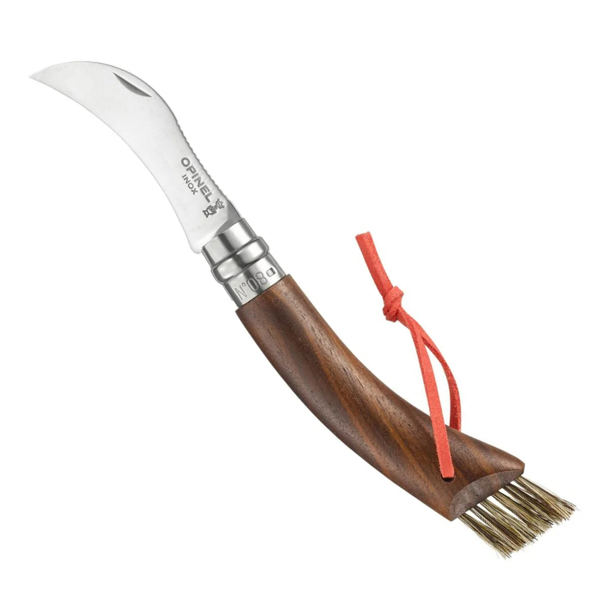 Opinel - No.08 Mushroom Knife w/Brush