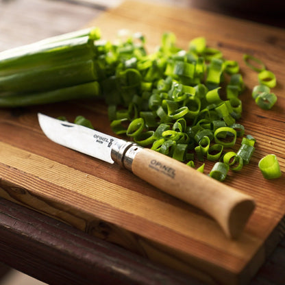 Opinel - No.08 Stainless Steel - Beech Wood