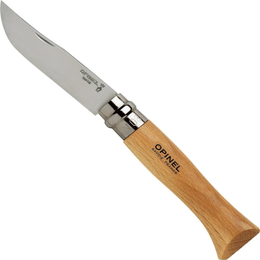 Opinel - No.08 Stainless Steel - Beech Wood