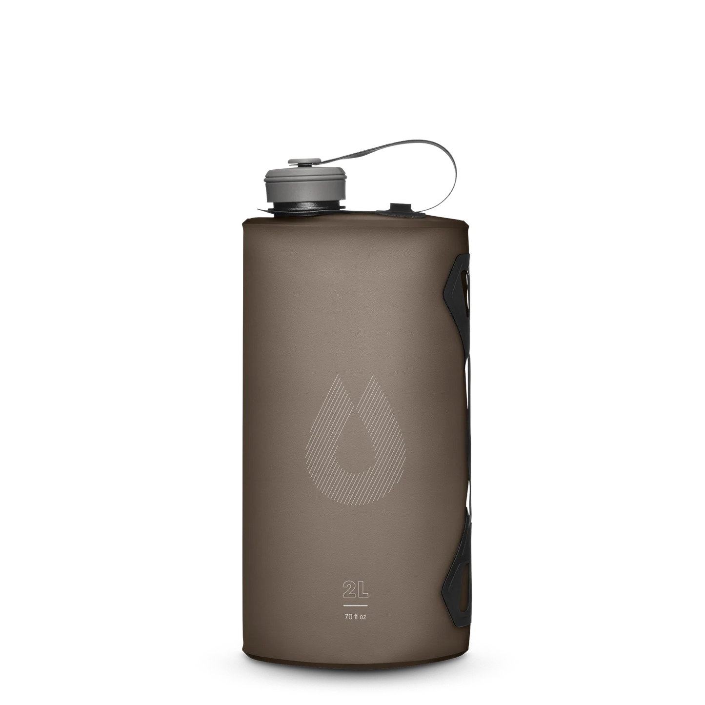 Hydrapak - Seeker 2L Soft Bottle - Mammoth Grey