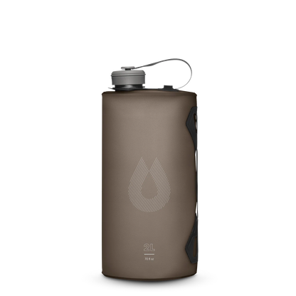 Hydrapak - Seeker 2L Soft Bottle - Mammoth Grey