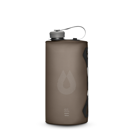 Hydrapak - Seeker 2L Soft Bottle - Mammoth Grey