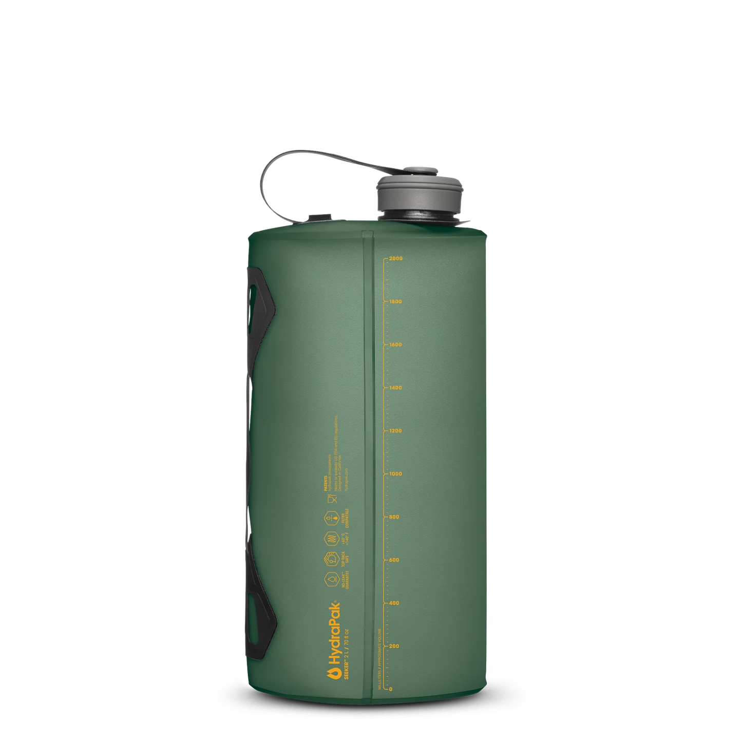 Hydrapak - Seeker 2L Soft Bottle - Sage Green