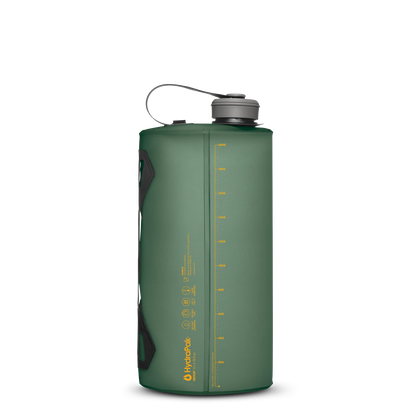 Hydrapak - Seeker 2L Soft Bottle - Sage Green