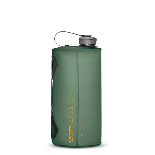 Hydrapak - Seeker 2L Soft Bottle - Sage Green