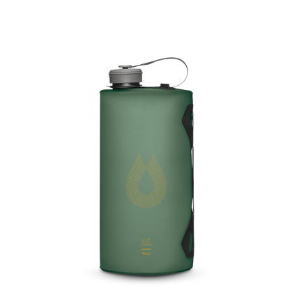 Hydrapak - Seeker 2L Soft Bottle - Sage Green