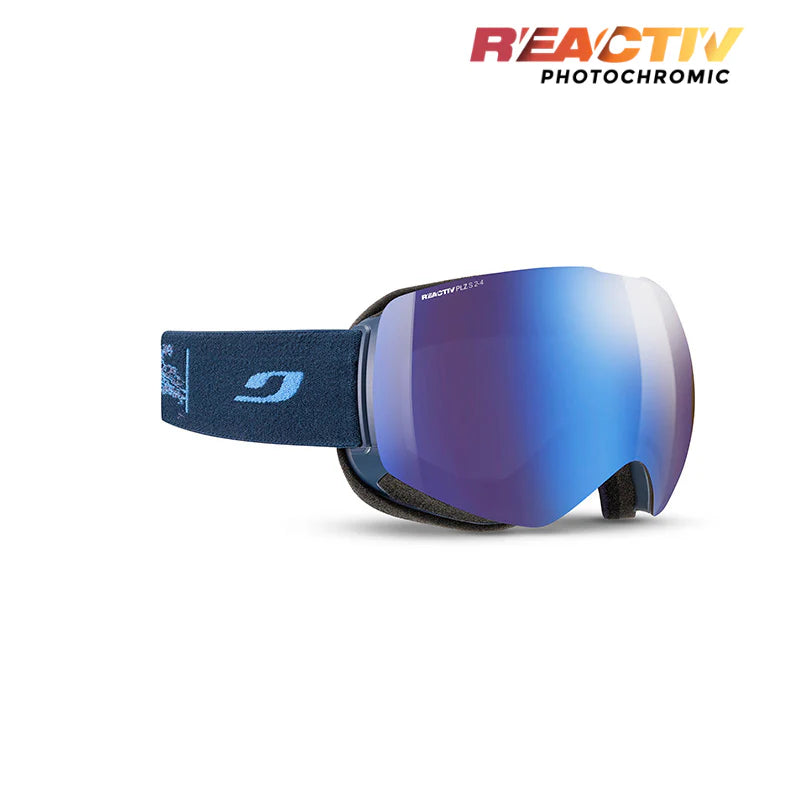 Julbo - Shadow Goggle - Blue; REACTIV 2 4 Polarized
